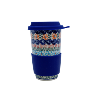 Kubek podróżny z silikonem (A281 D35)        