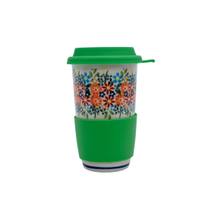 Kubek podróżny z silikonem (A281 D55)             