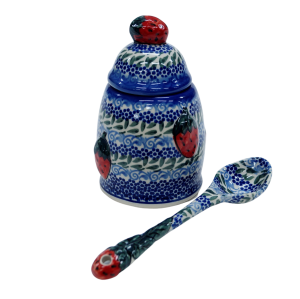 Pojemnik na dżem TRUSKAWKA (A471 D75)