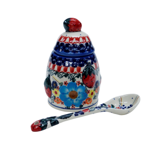 Pojemnik na dżem TRUSKAWKA (A471 D59)