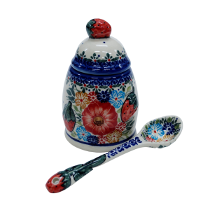 Pojemnik na dżem TRUSKAWKA (A471 D60)