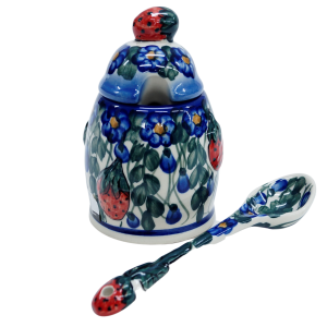 Pojemnik na dżem TRUSKAWKA (A471 D31)