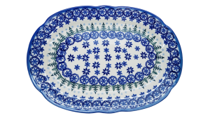 Półmisek owalny z reliefem (A262 D85)