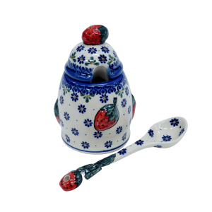 Pojemnik na dżem TRUSKAWKA (A471 D53)