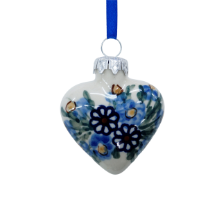 Bombka choinkowa serce (A457 D7)    