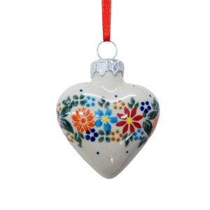 Bombka choinkowa serce (A457 D55)      