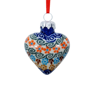Bombka choinkowa serce (A457 D5)       