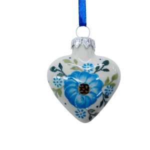 Bombka choinkowa serce (A457 D58)