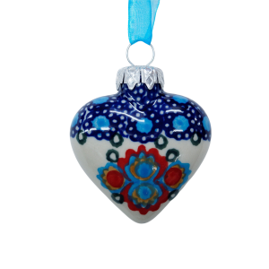 Bombka choinkowa serce (A457 D82)