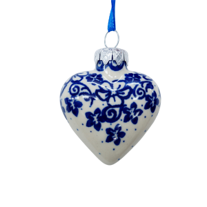 Bombka choinkowa serce (A457 D27)