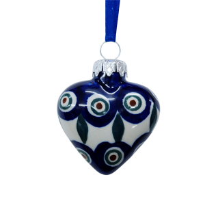Bombka choinkowa serce (A457 D43)