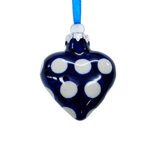 Bombka choinkowa serce (A457 D64)