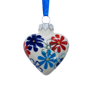 Bombka choinkowa serce (A457 D44)
