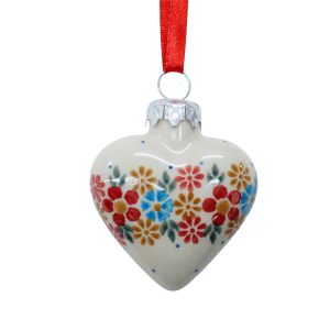 Bombka choinkowa serce (A457 D52)