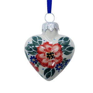 Bombka choinkowa serce (A457 D56)