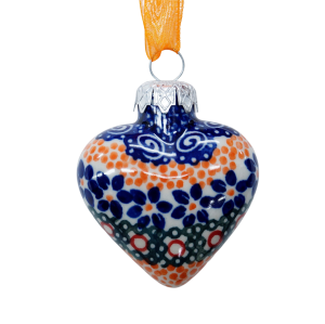 Bombka choinkowa serce (A457 D77)