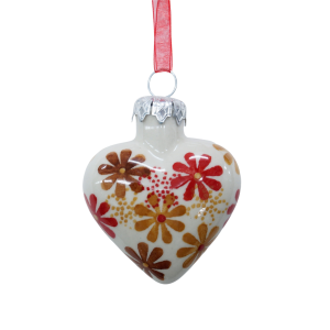 Bombka choinkowa serce (A457 D63)