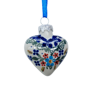 Bombka choinkowa serce (A457 D59)