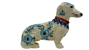 Figurka jamnik Kajtek pies myśliwski  (A461 D58)