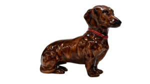 Figurka jamnik Kajtek pies myśliwski  (A461 DR)