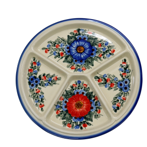 Talerz dzielony obiadowy (A403 D12)