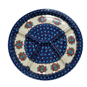 Talerz dzielony obiadowy (A403 D82)