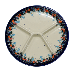 Talerz dzielony obiadowy (A403 D23)