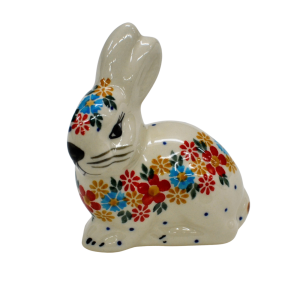 Zając Królik figurka ceramiczna (A463 D52)