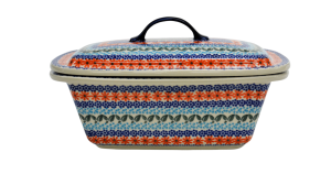 Garnek / brytfanna do zapiekania z pokrywą (A464 D69) 