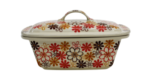 Garnek / brytfanna do zapiekania z pokrywą (A464 D63) 