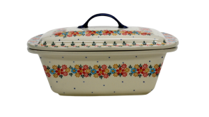 Garnek / brytfanna do zapiekania z pokrywą (A464 D52)