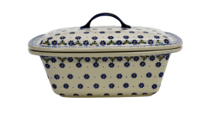 Garnek / brytfanna do zapiekania z pokrywą (A464 D53)