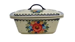 Garnek / brytfanna do zapiekania z pokrywą (A464 D60)