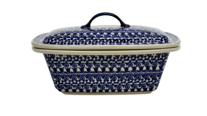 Garnek / brytfanna do zapiekania z pokrywą (A464 D25)