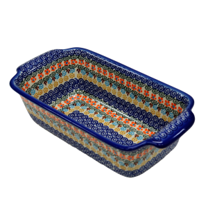 Forma ceramiczna z uszami do pieczenia chleba III (A182 D5)