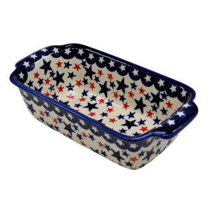 Forma ceramiczna z uszami do pieczenia chleba III (A182 D47)