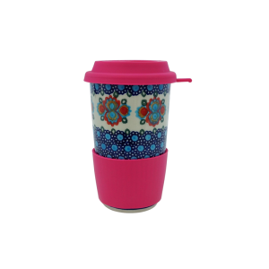 Kubek podróżny z silikonem (A281 D82)