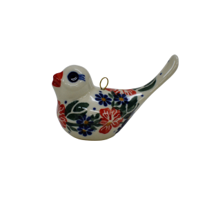 Ptaszek ceramiczny zawieszka bombka (A313 D56)