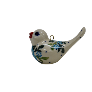 Ptaszek ceramiczny zawieszka bombka (A313 D58)