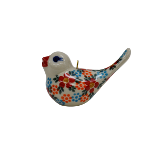 Ptaszek ceramiczny zawieszka bombka (A313 D54)