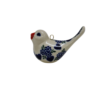 Ptaszek ceramiczny zawieszka bombka (A313 D89)