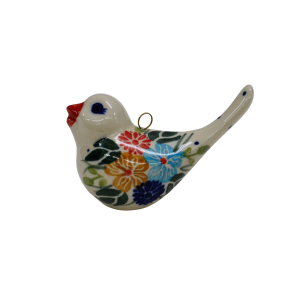 Ptaszek ceramiczny zawieszka bombka (A313 D60)
