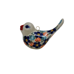 Ptaszek ceramiczny zawieszka bombka (A313 D83)