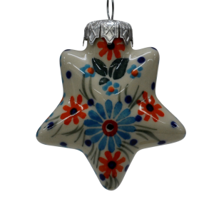 Bombka bolesławiecka GWIAZDKA (A489 D91)