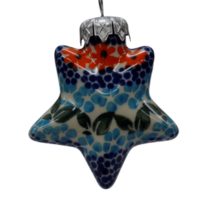 Bombka bolesławiecka GWIAZDKA (A489 D69)