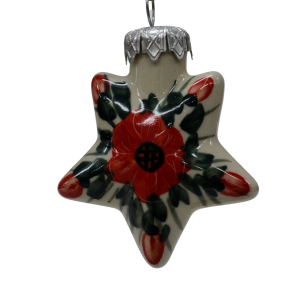 Bombka bolesławiecka GWIAZDKA (A489 D15)