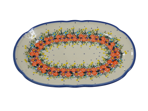 Półmisek owalny z reliefem (A262 D55) 