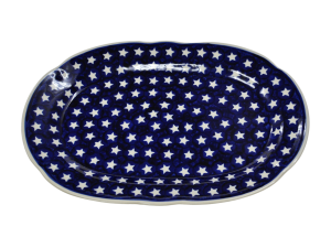 Półmisek owalny z reliefem (A262 D46)          