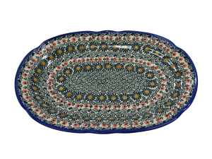 Półmisek owalny z reliefem (A262 D48) 