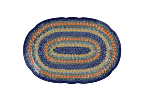 Półmisek owalny z reliefem (A262 D5)     